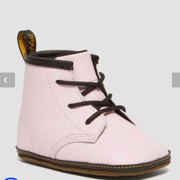 Dr. Martens Newborn Leather Booties - Picture 2 of 8